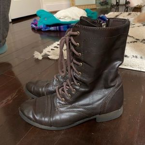 American Eagle Brown Combat Boots